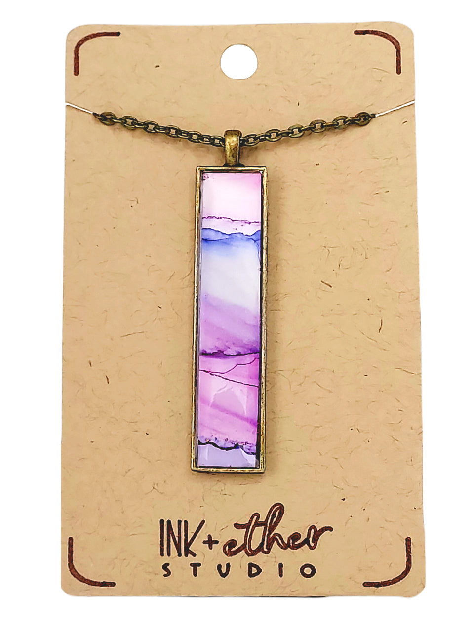 Hand-painted necklace