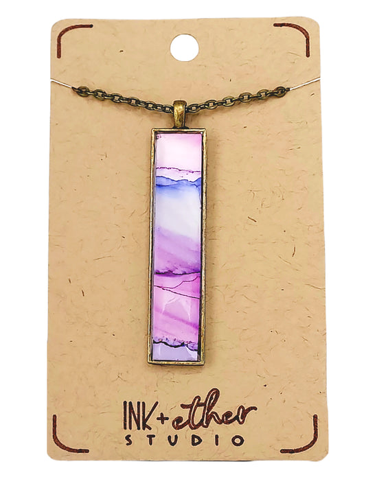 Hand-painted necklace