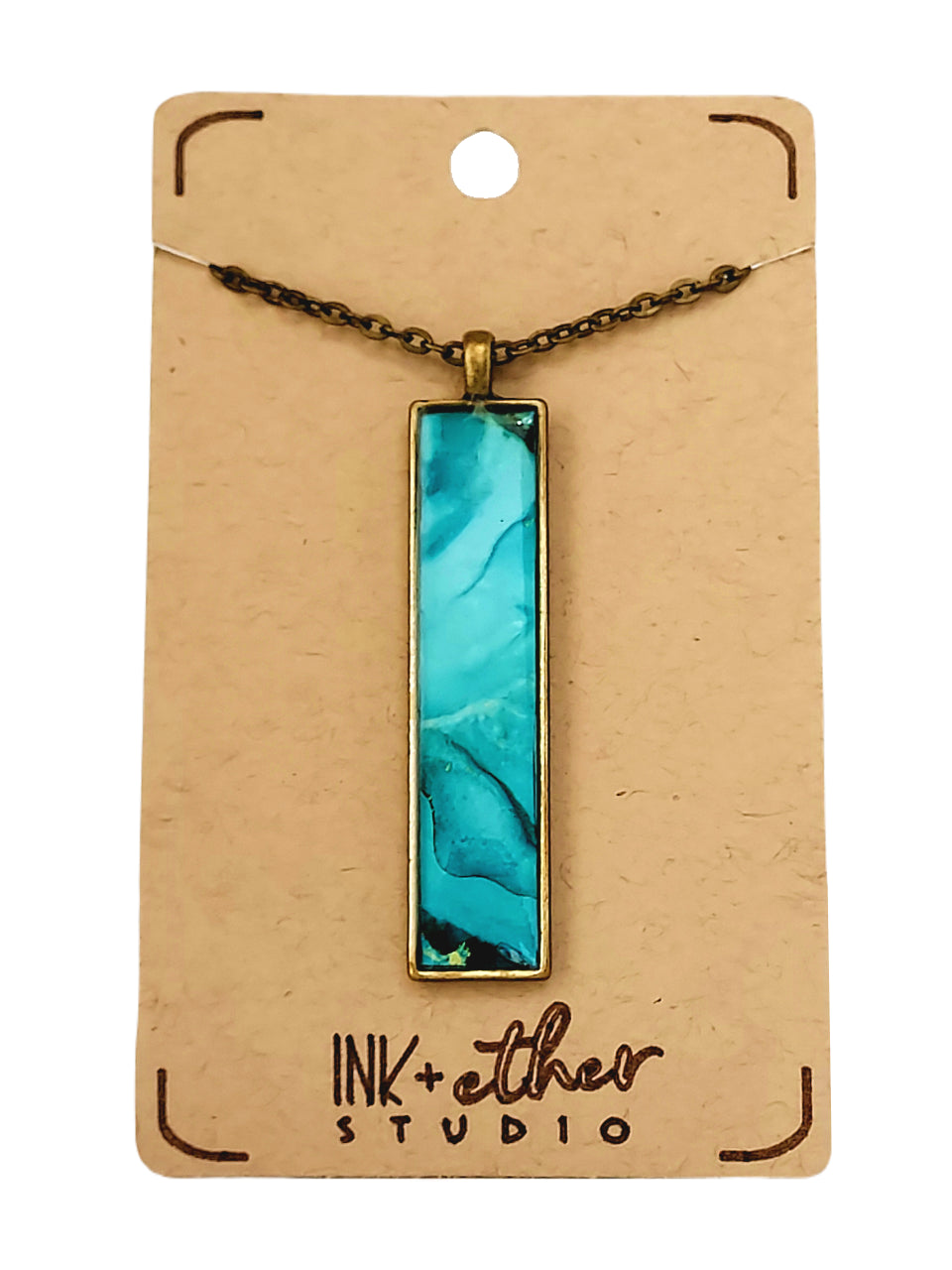 Hand-painted necklace