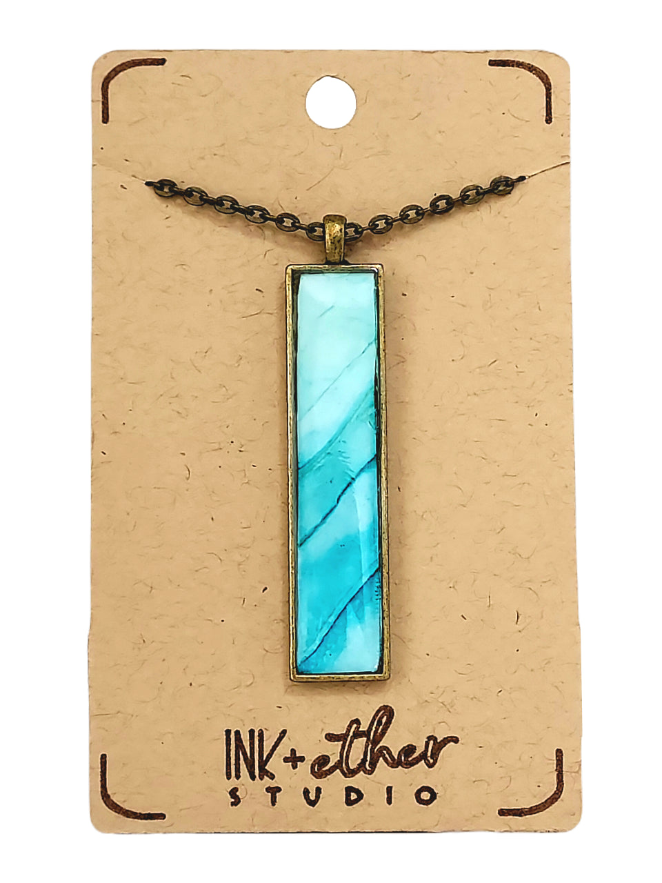 Hand-painted necklace