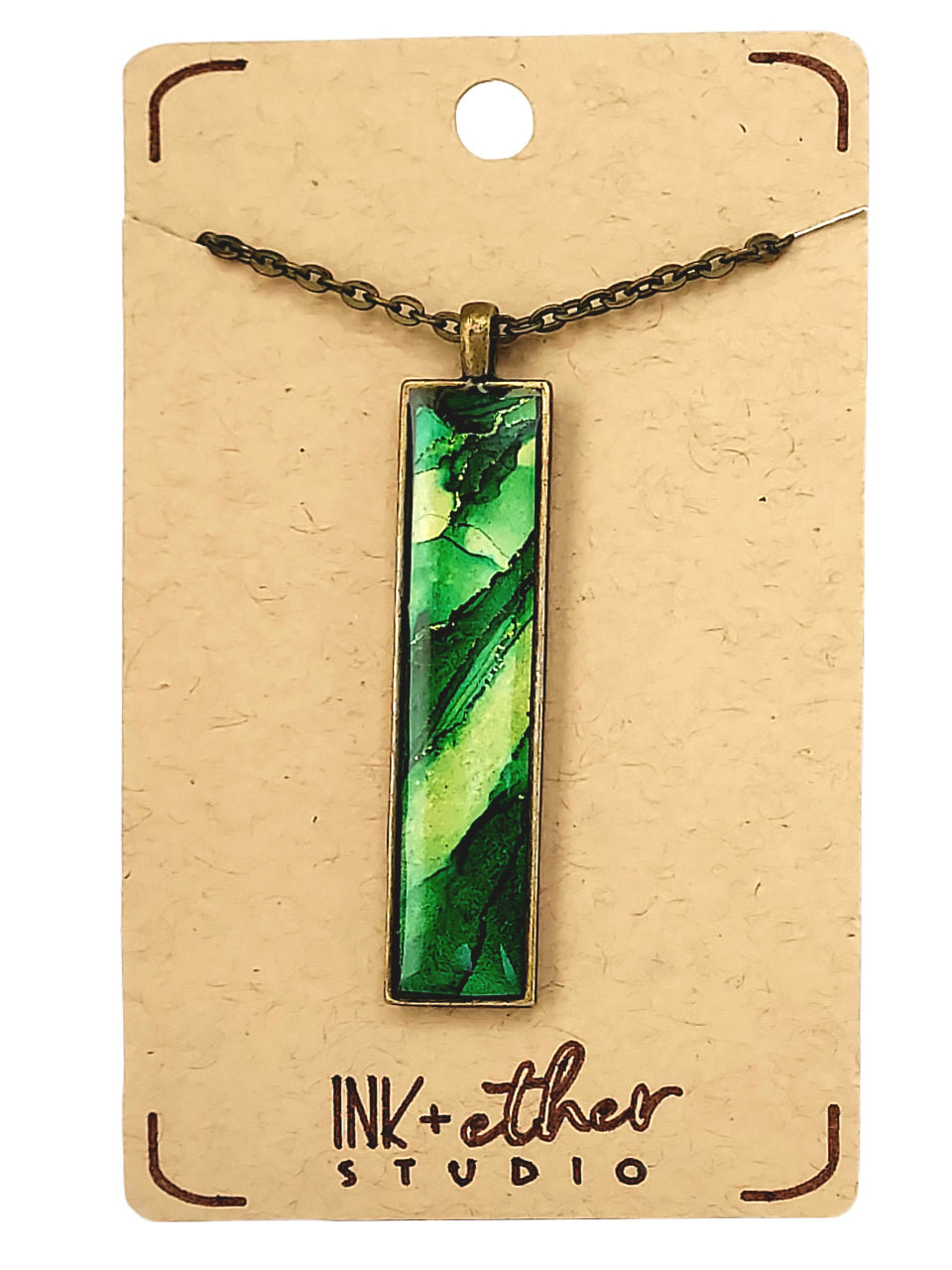 Hand-painted necklace