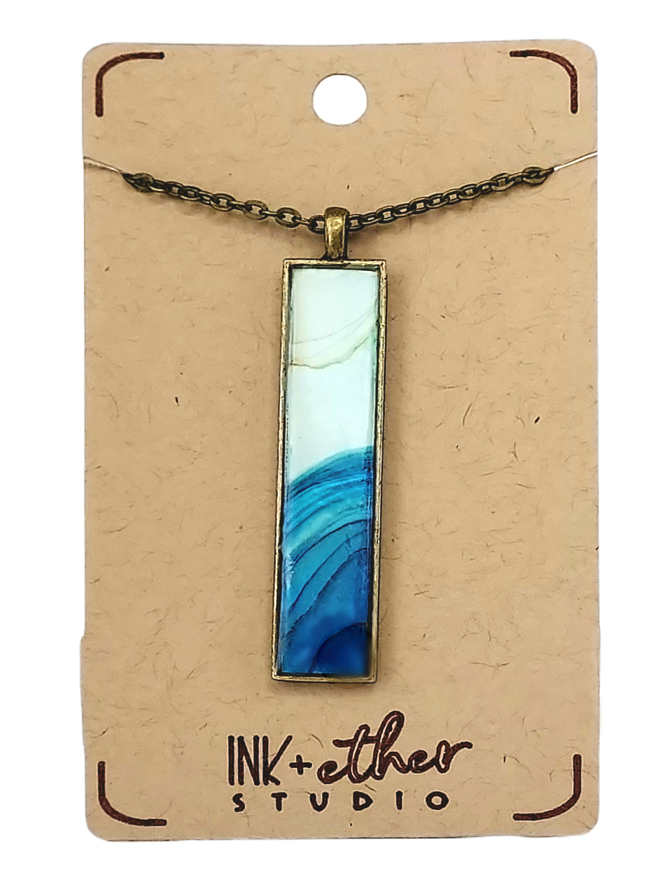 Hand-painted necklace