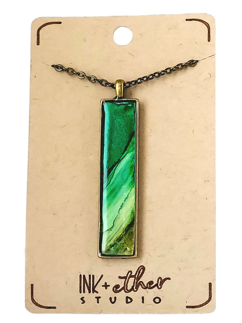 Hand-painted necklace