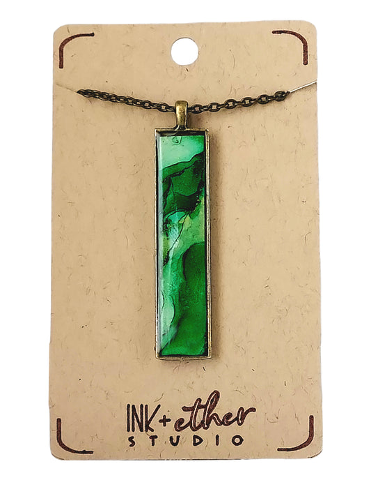 Hand-painted necklace