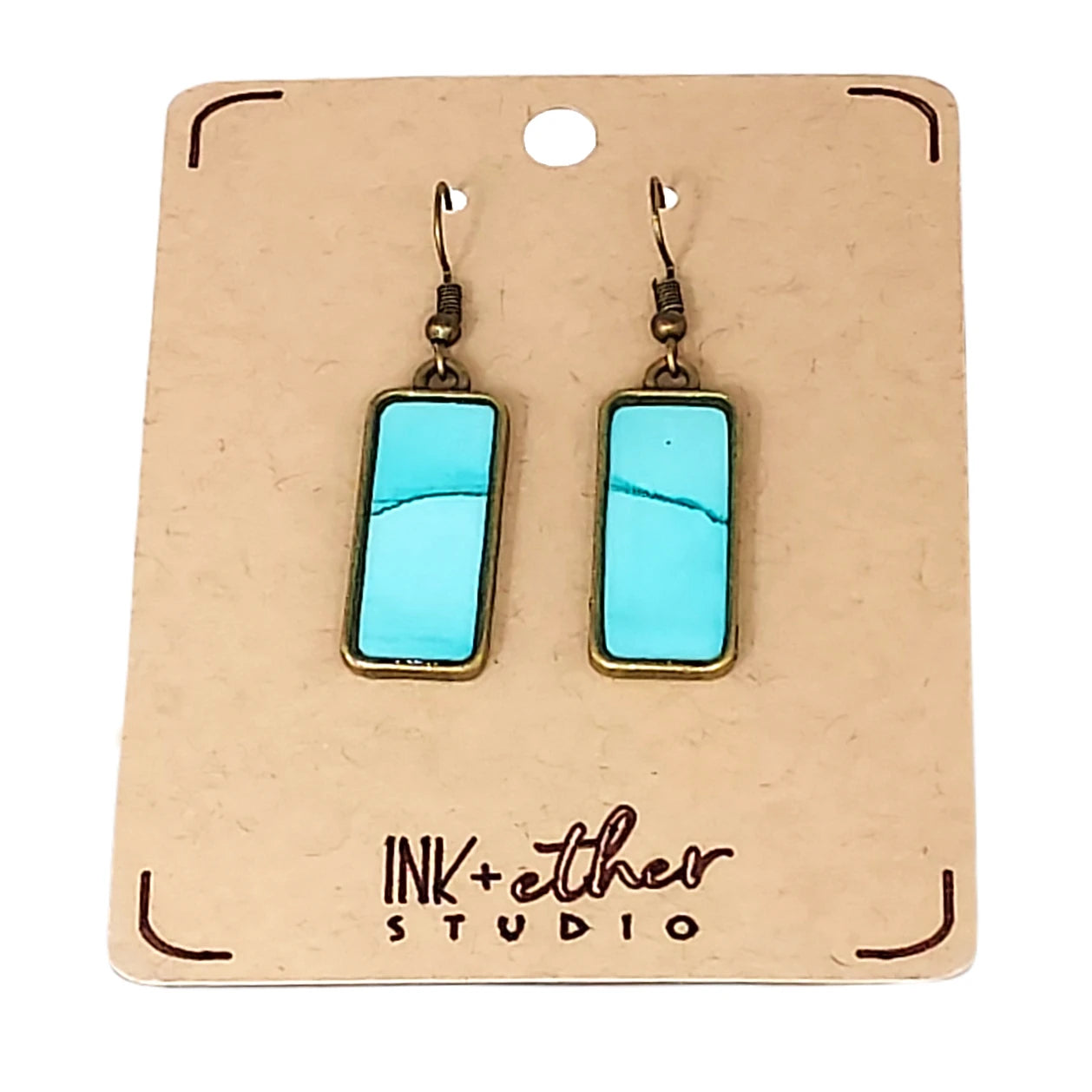 Hand-painted earrings