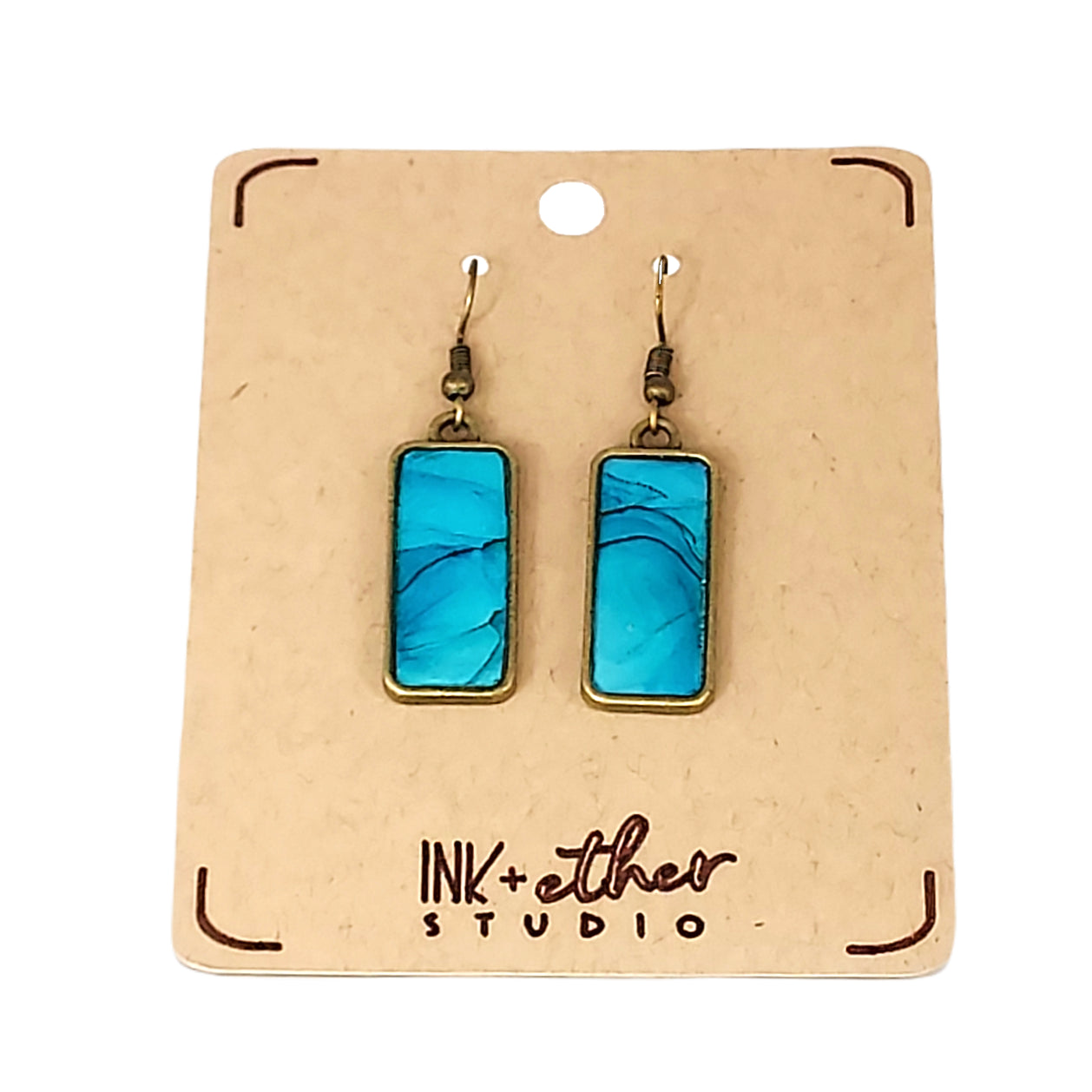 Hand-painted earrings