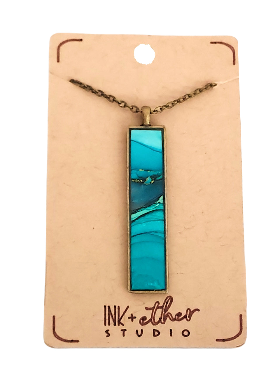 Hand-painted necklace