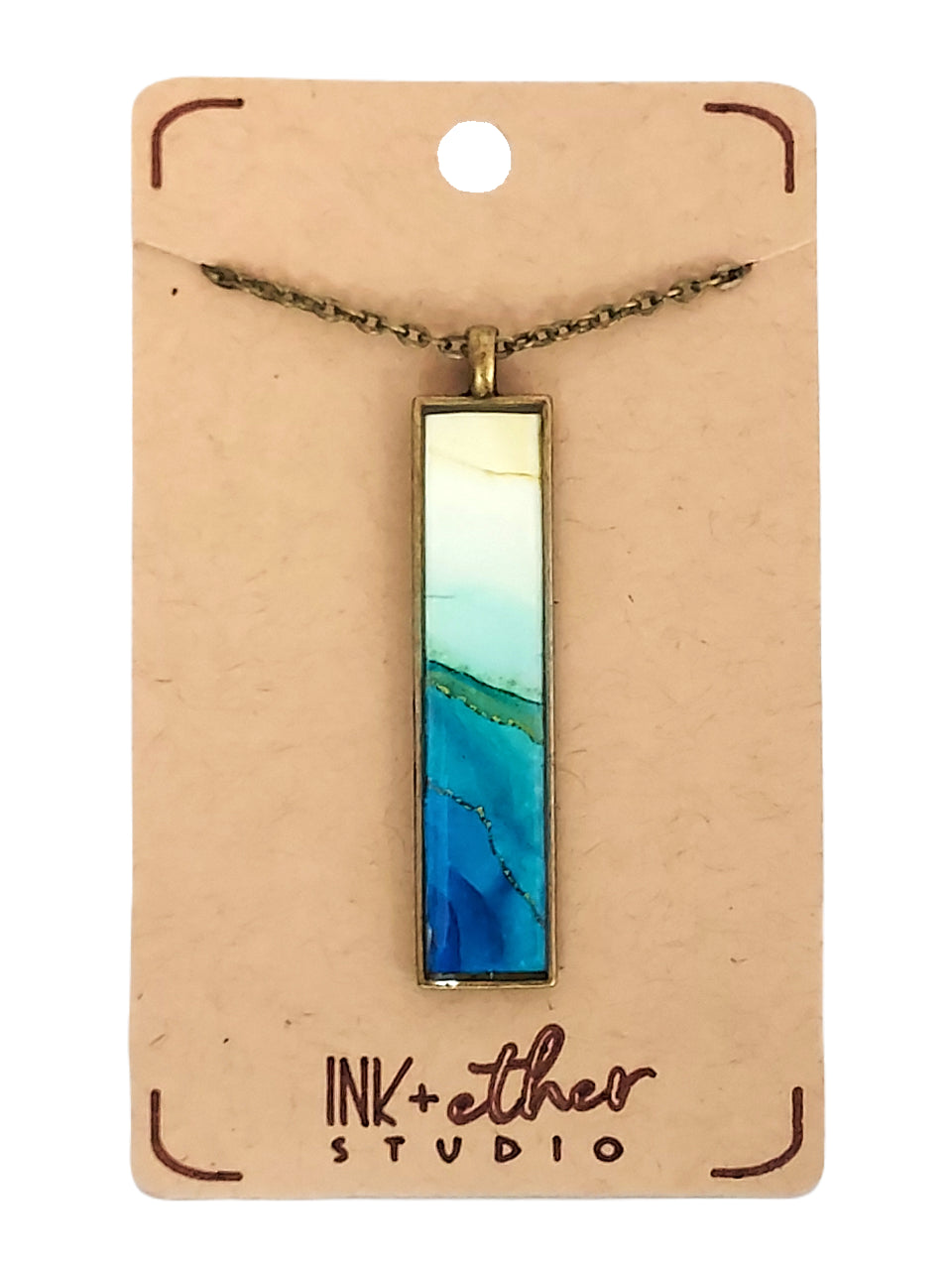 Hand-painted necklace