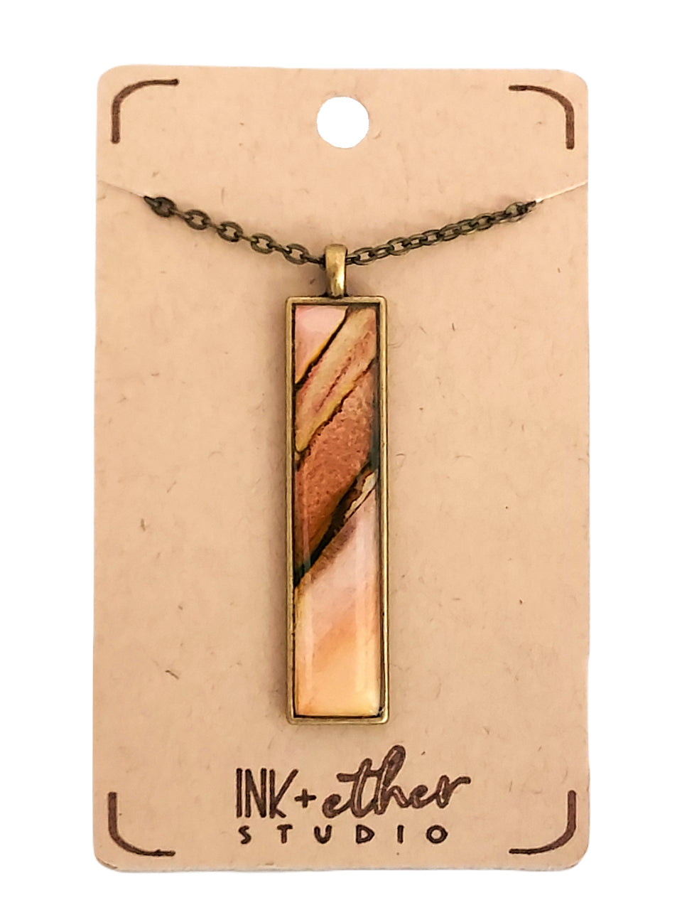 Hand-painted necklace