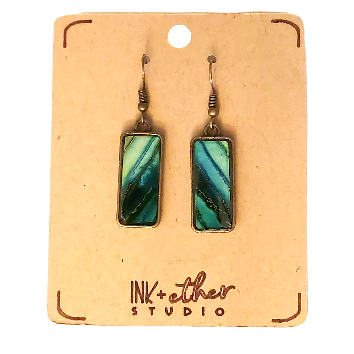 Hand-painted earrings