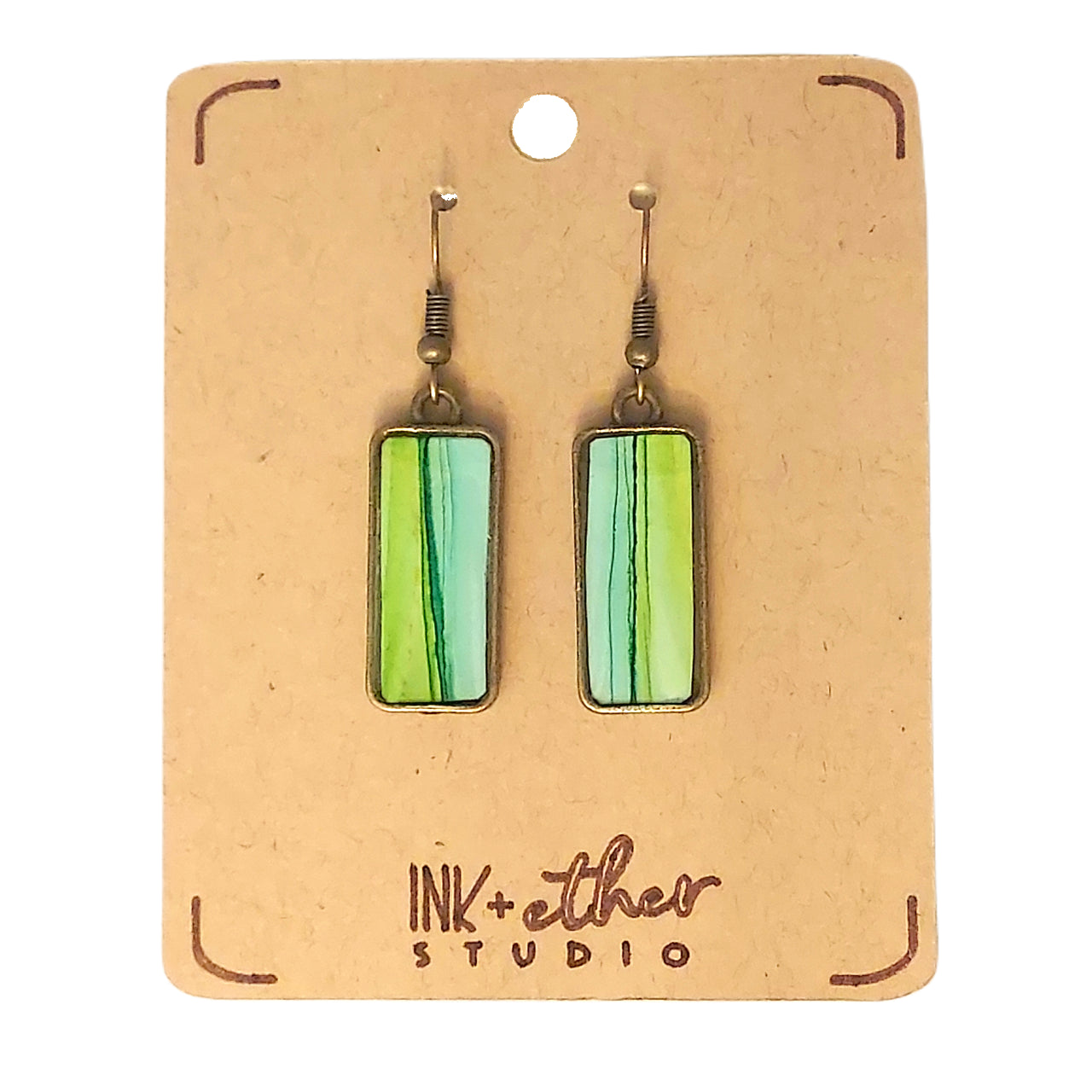 Hand-painted earrings