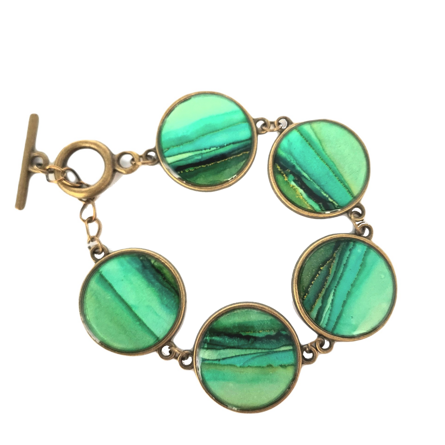 Hand-painted bracelet