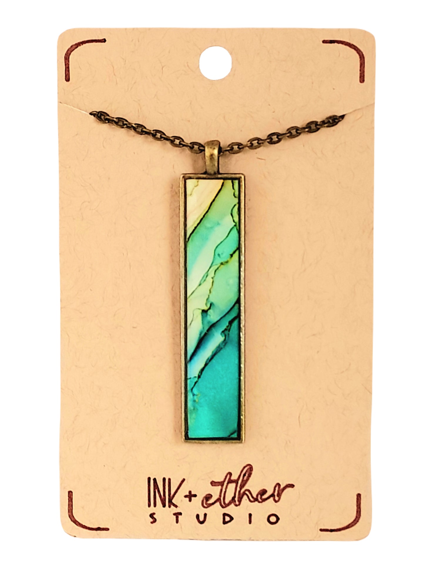 Hand-painted necklace