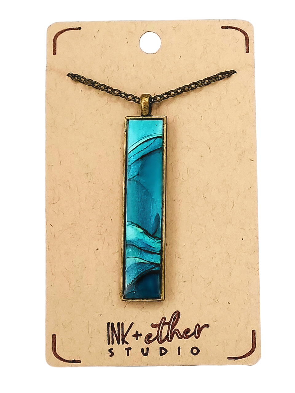 Hand-painted necklace