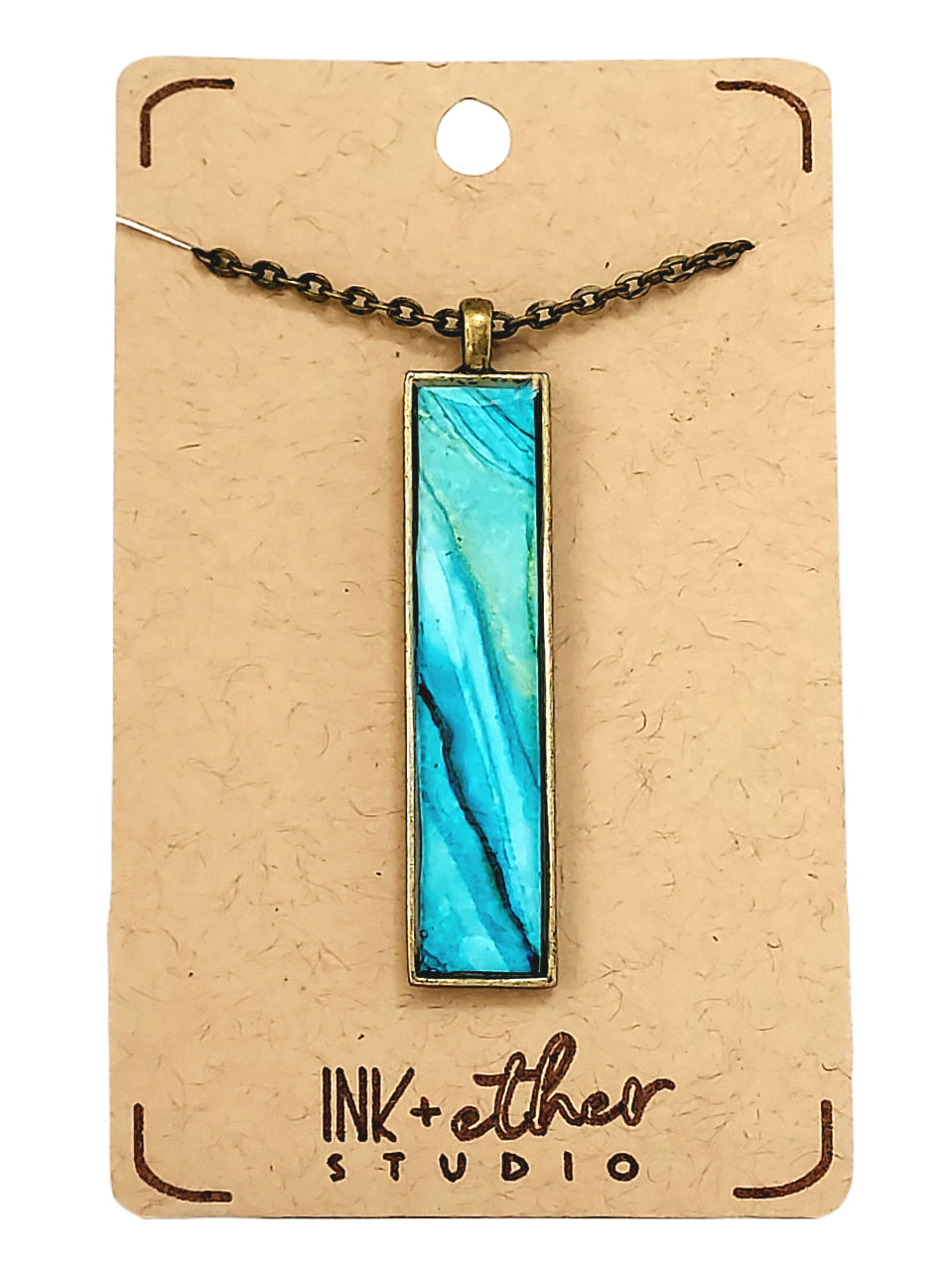 Hand-painted necklace