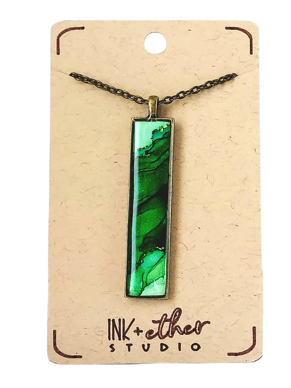 Hand-painted necklace