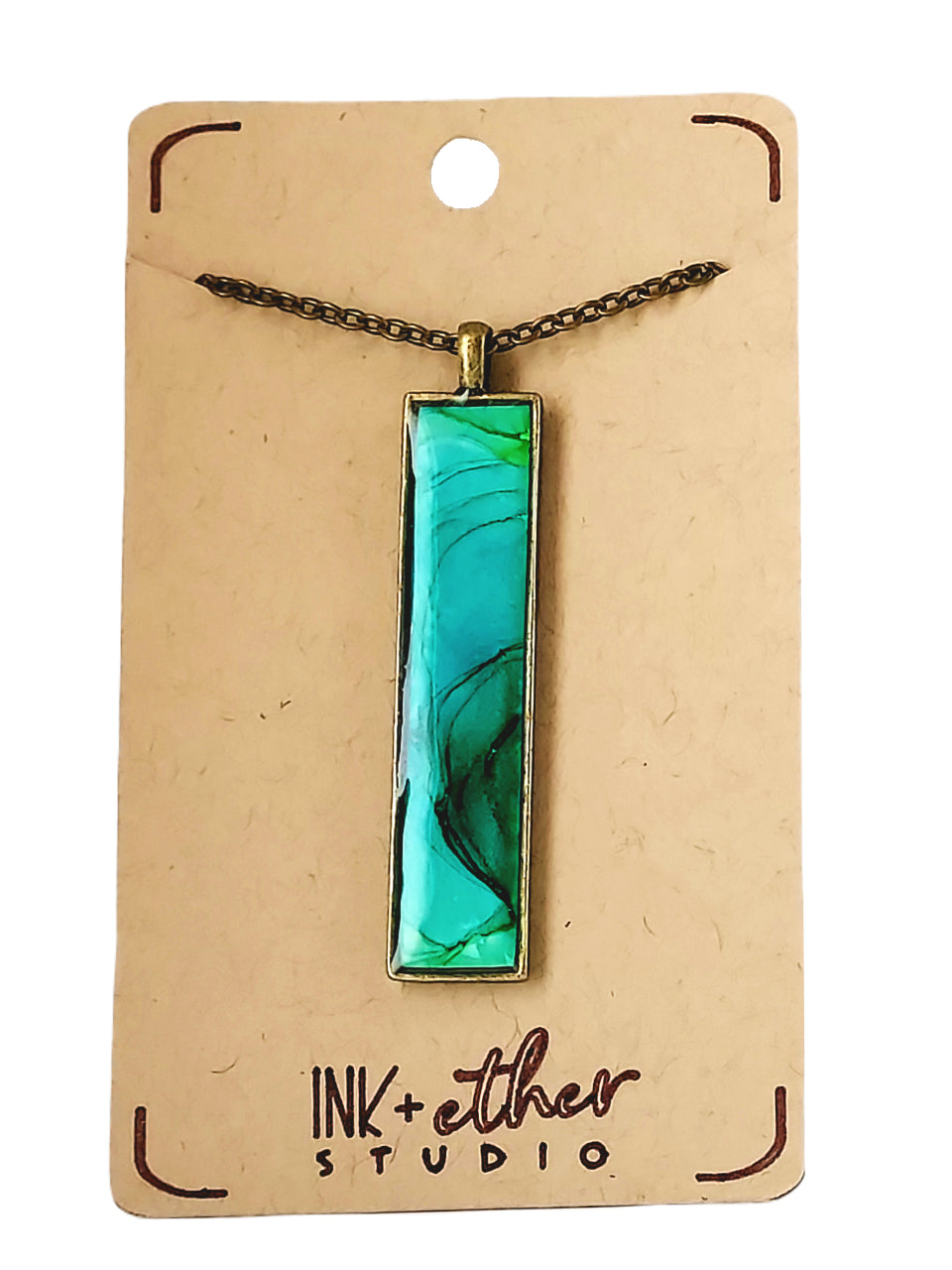 Hand-painted necklace