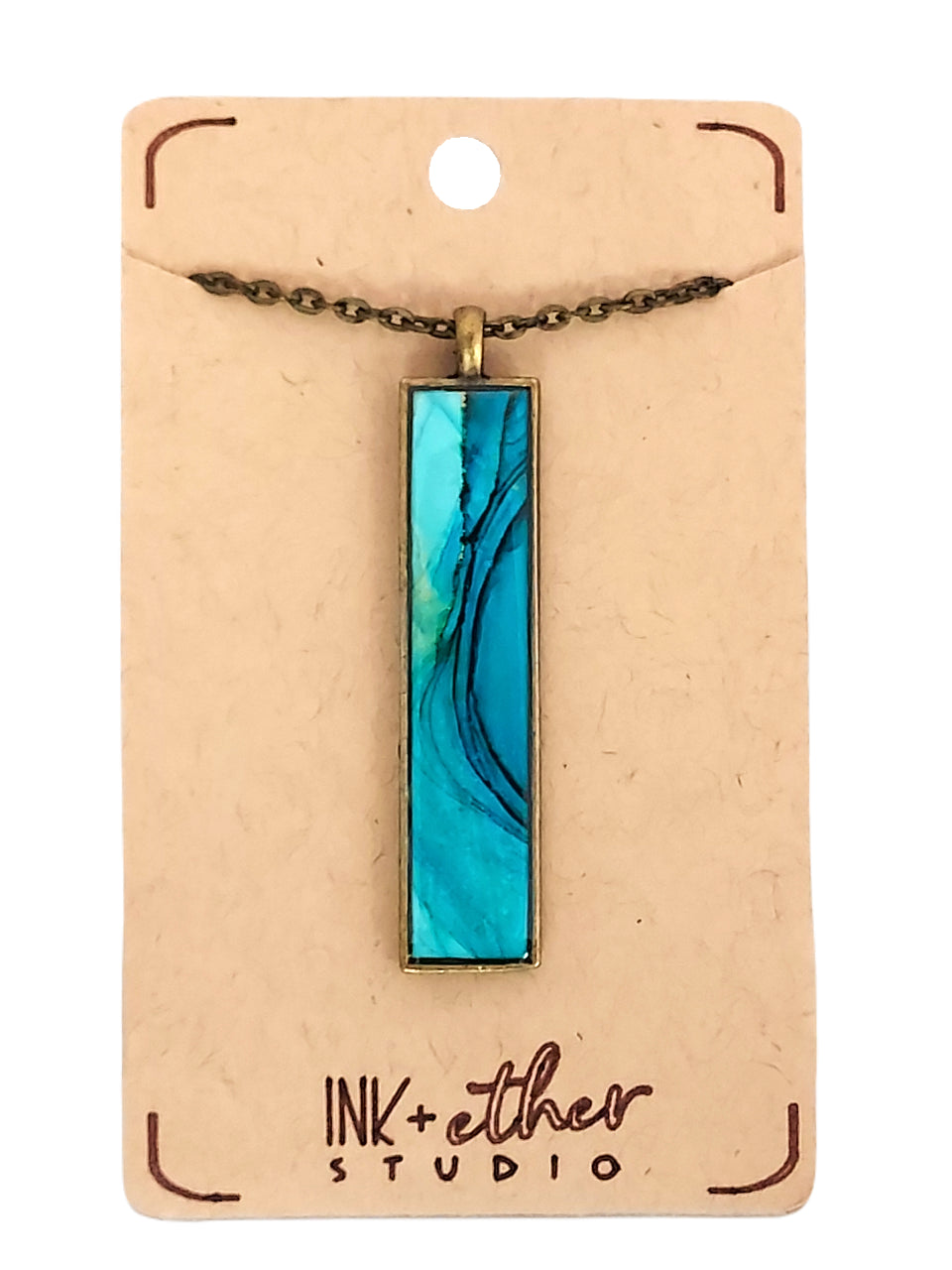 Hand-painted necklace