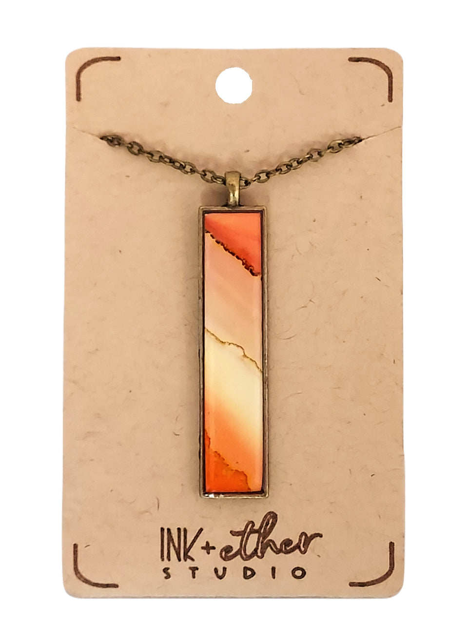 Hand-painted necklace