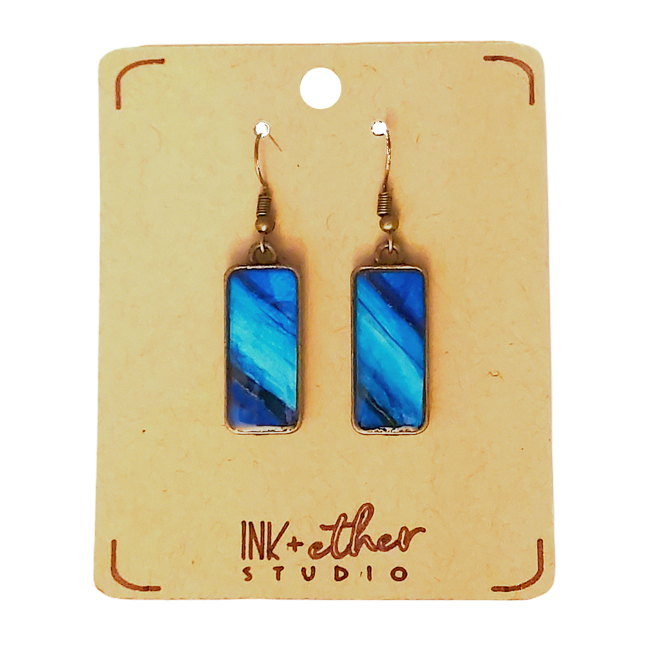 Hand-painted earrings