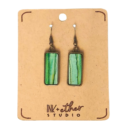 Hand-painted earrings