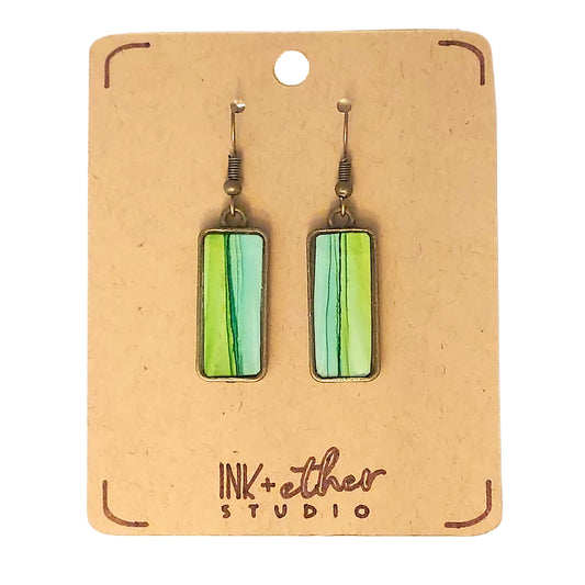 Hand-painted earrings