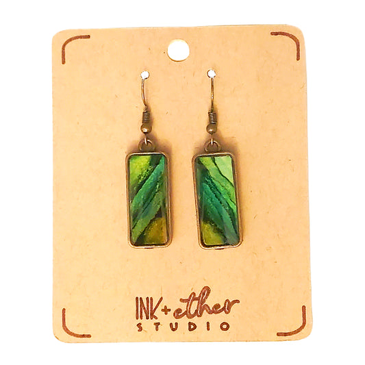 Hand-painted earrings
